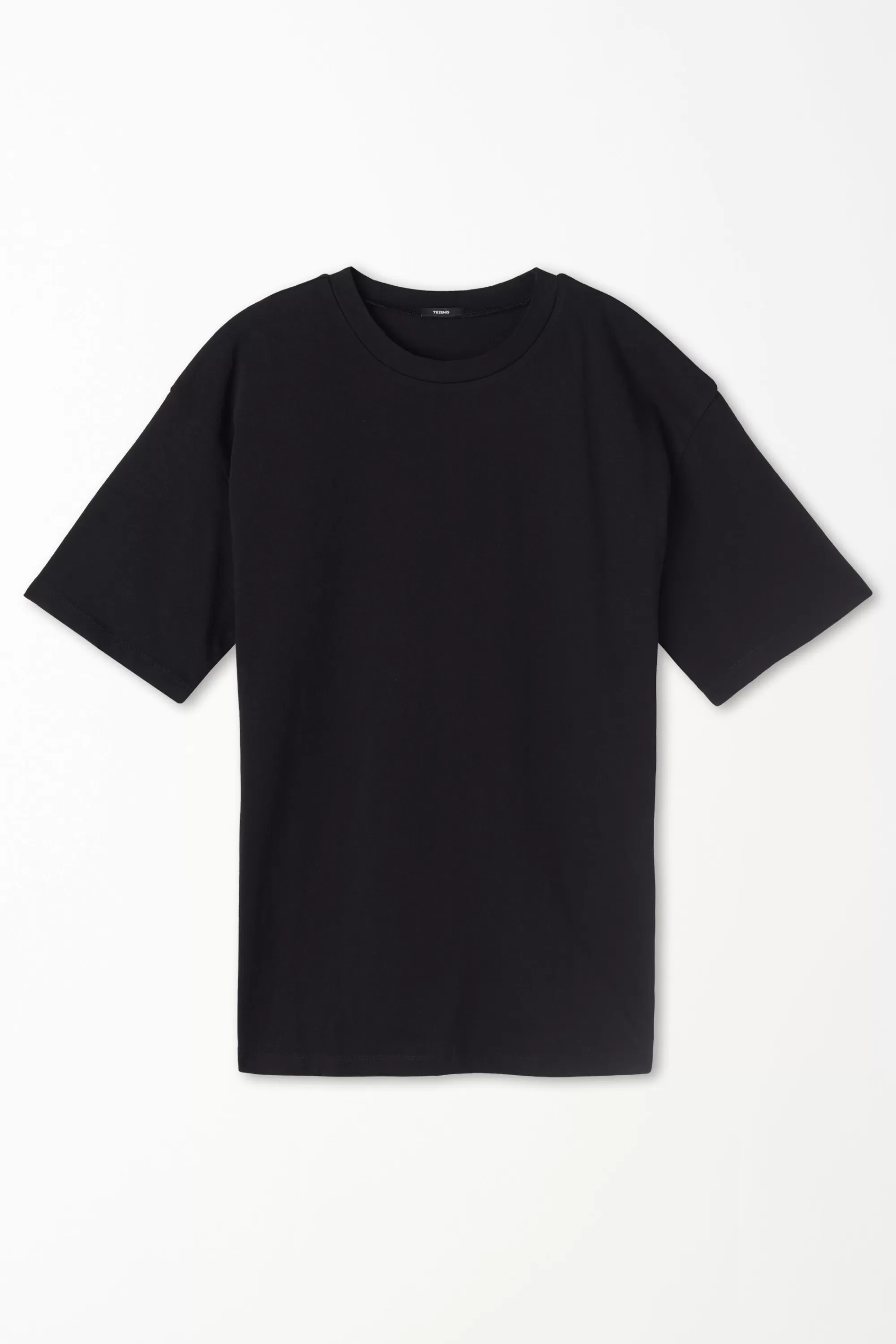 Sale T-Shirt In Cotone A Girocollo Con Strappi - Magliette Maniche Corte - Donna | Magliette maniche corte