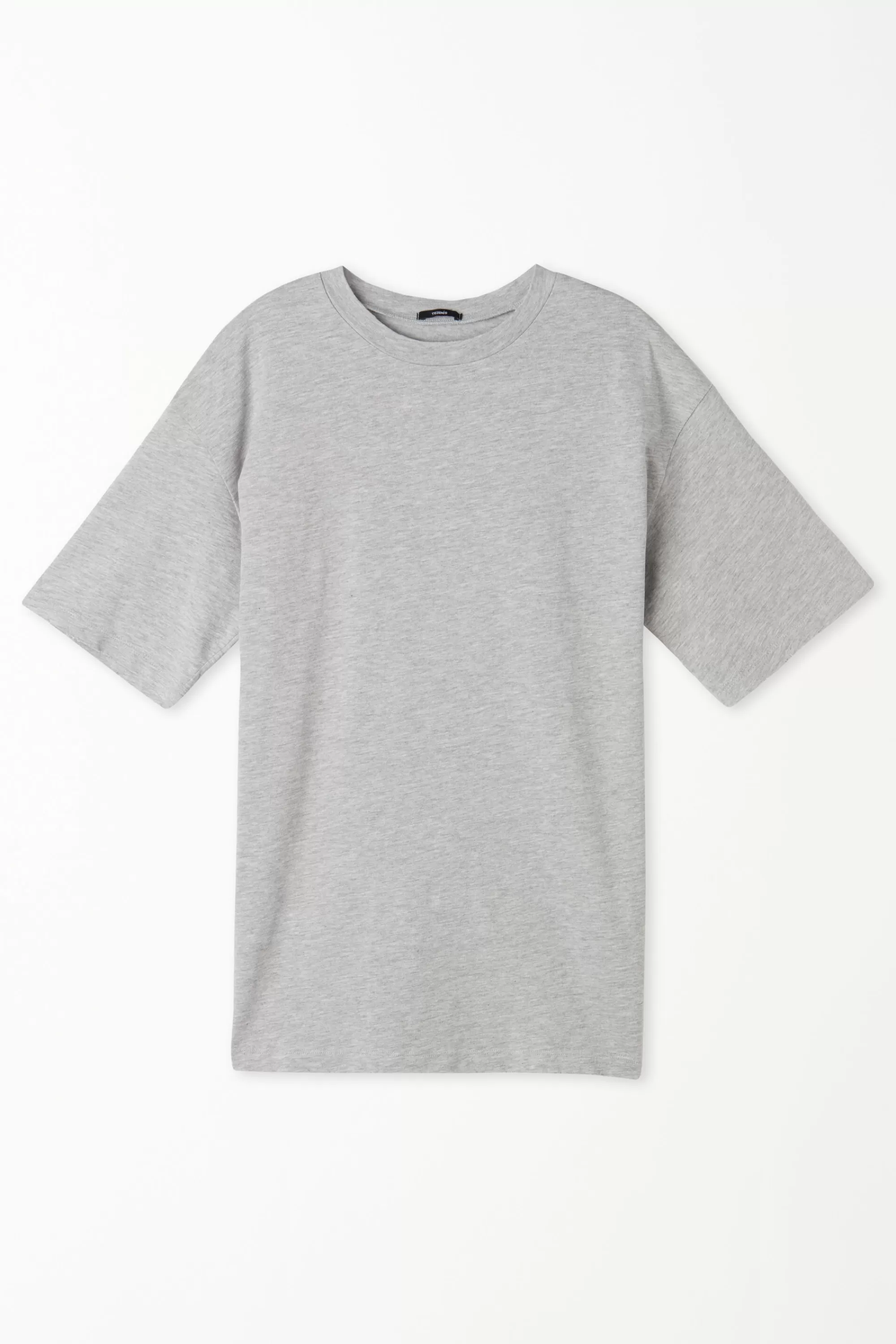 Best Sale T-Shirt In Cotone A Girocollo Con Strappi - Magliette Maniche Corte - Donna | Magliette maniche corte