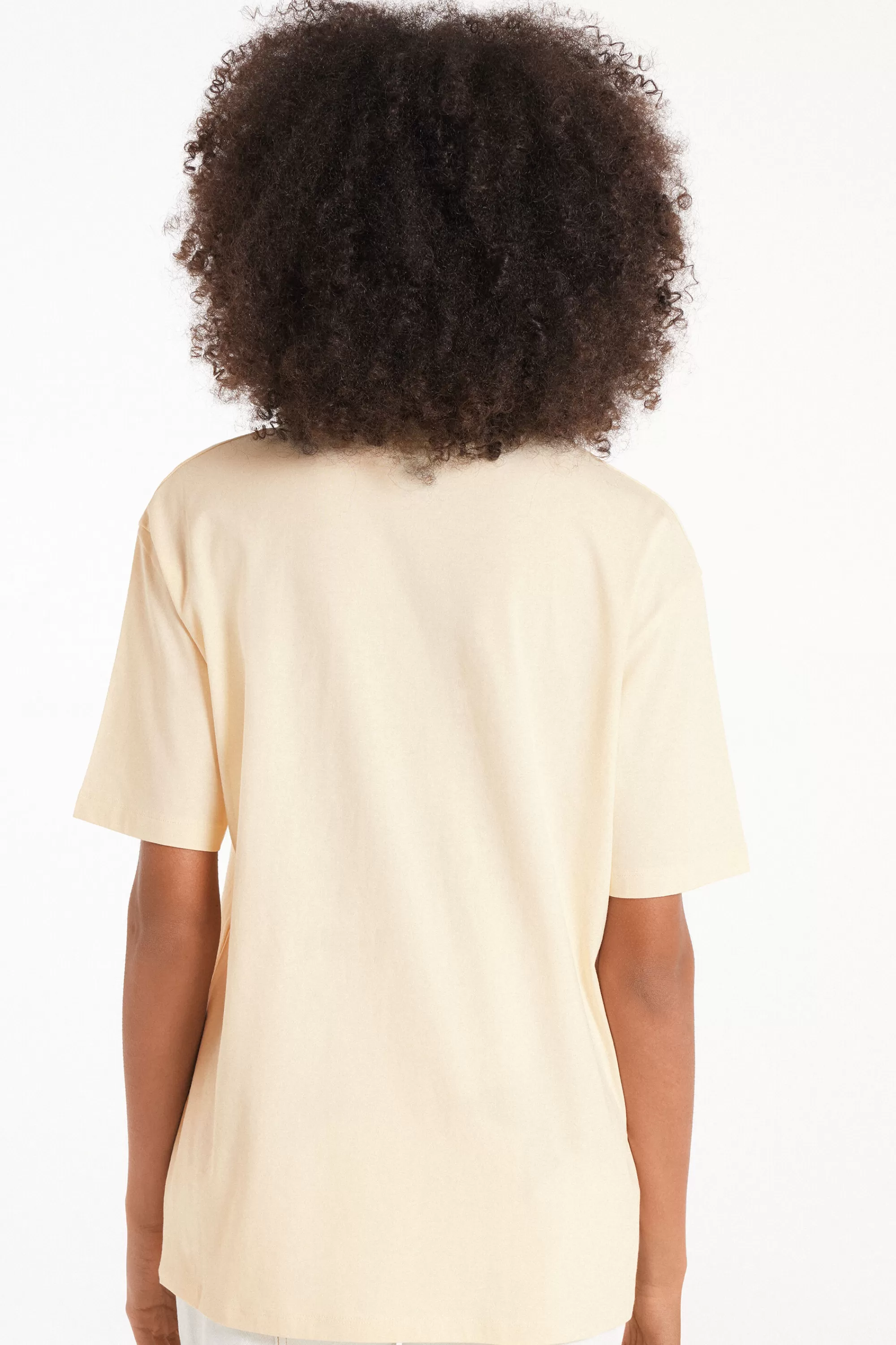 Hot T-Shirt In Cotone Con Stampa Rolling Stones Unisex - Magliette Maniche Corte - Donna | Magliette maniche corte