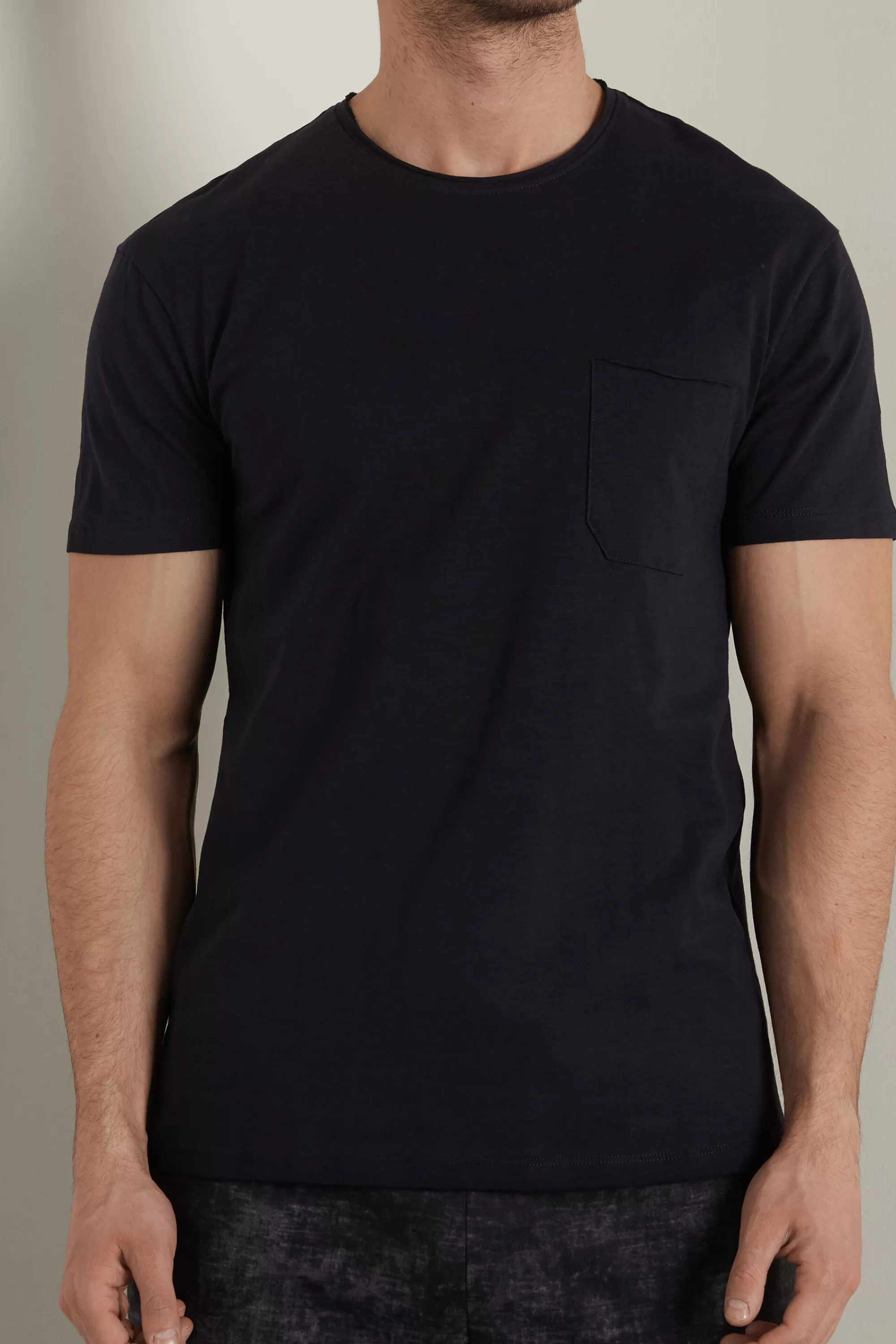 Clearance T-shirt In Cotone Con Taschino - T-shirt E Magliette - Uomo | T-shirt e Magliette