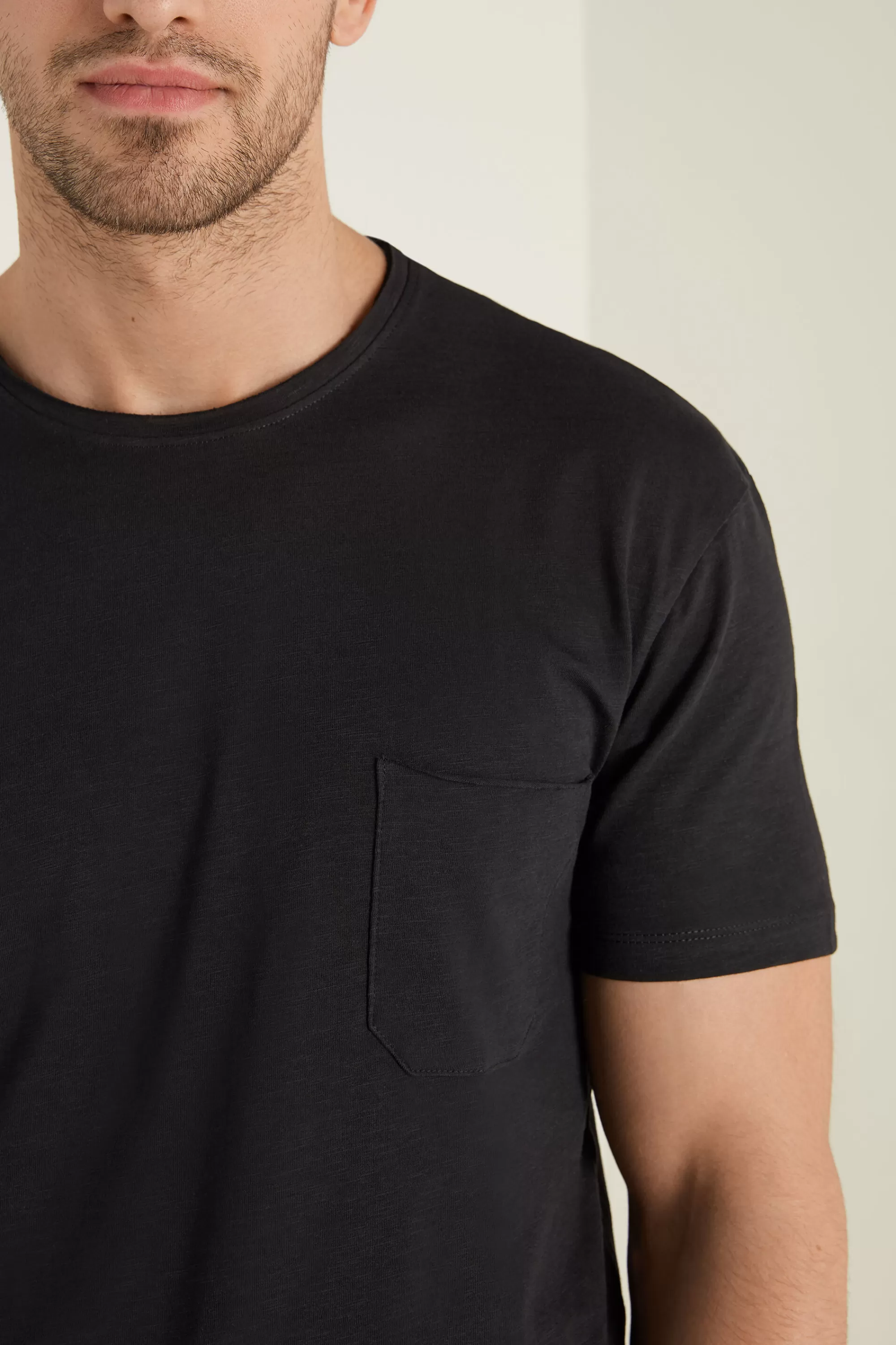 Discount T-shirt In Cotone Con Taschino - T-shirt E Magliette - Uomo | T-shirt e Magliette