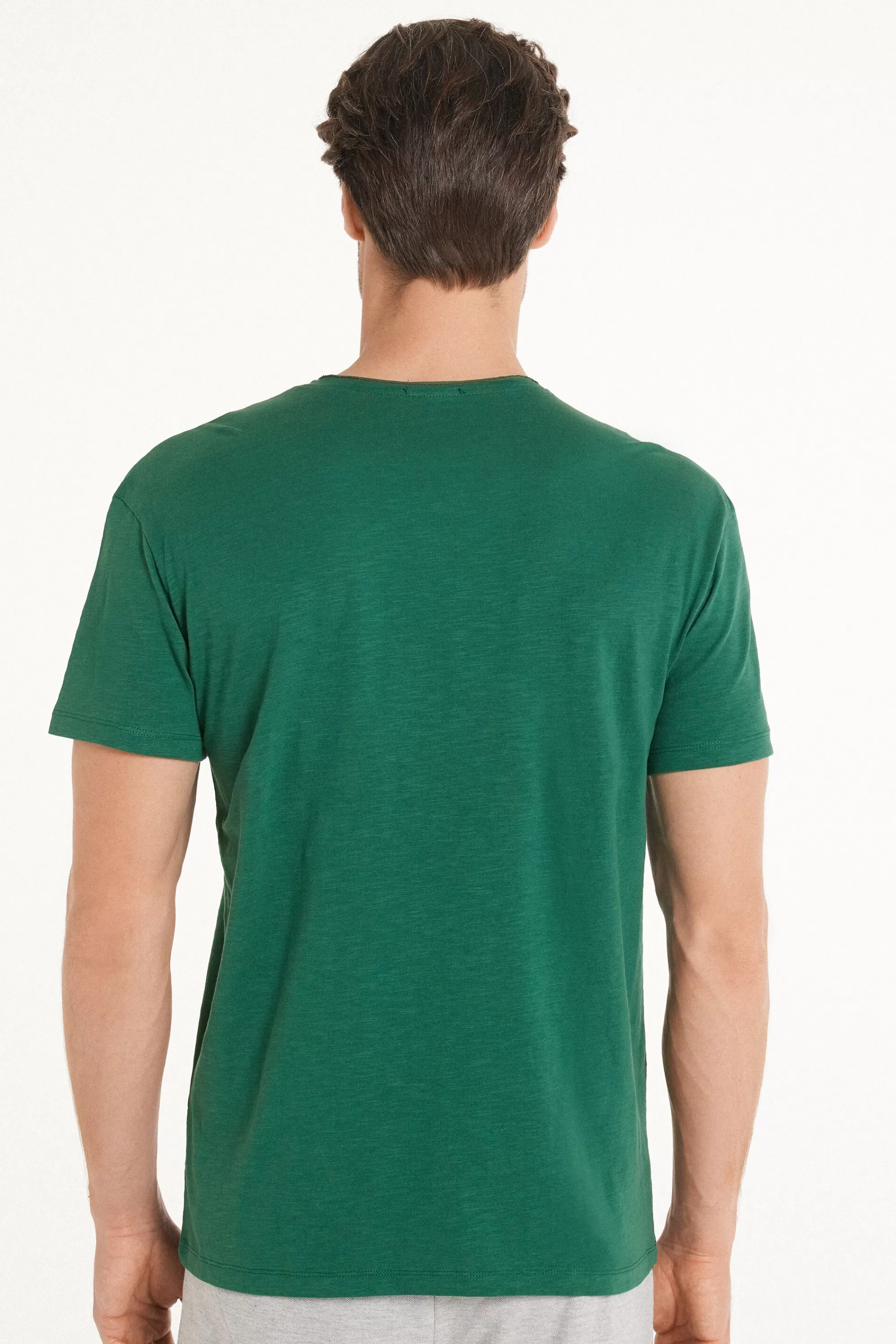 Shop T-shirt In Cotone Con Taschino - T-shirt E Magliette - Uomo | T-shirt e Magliette