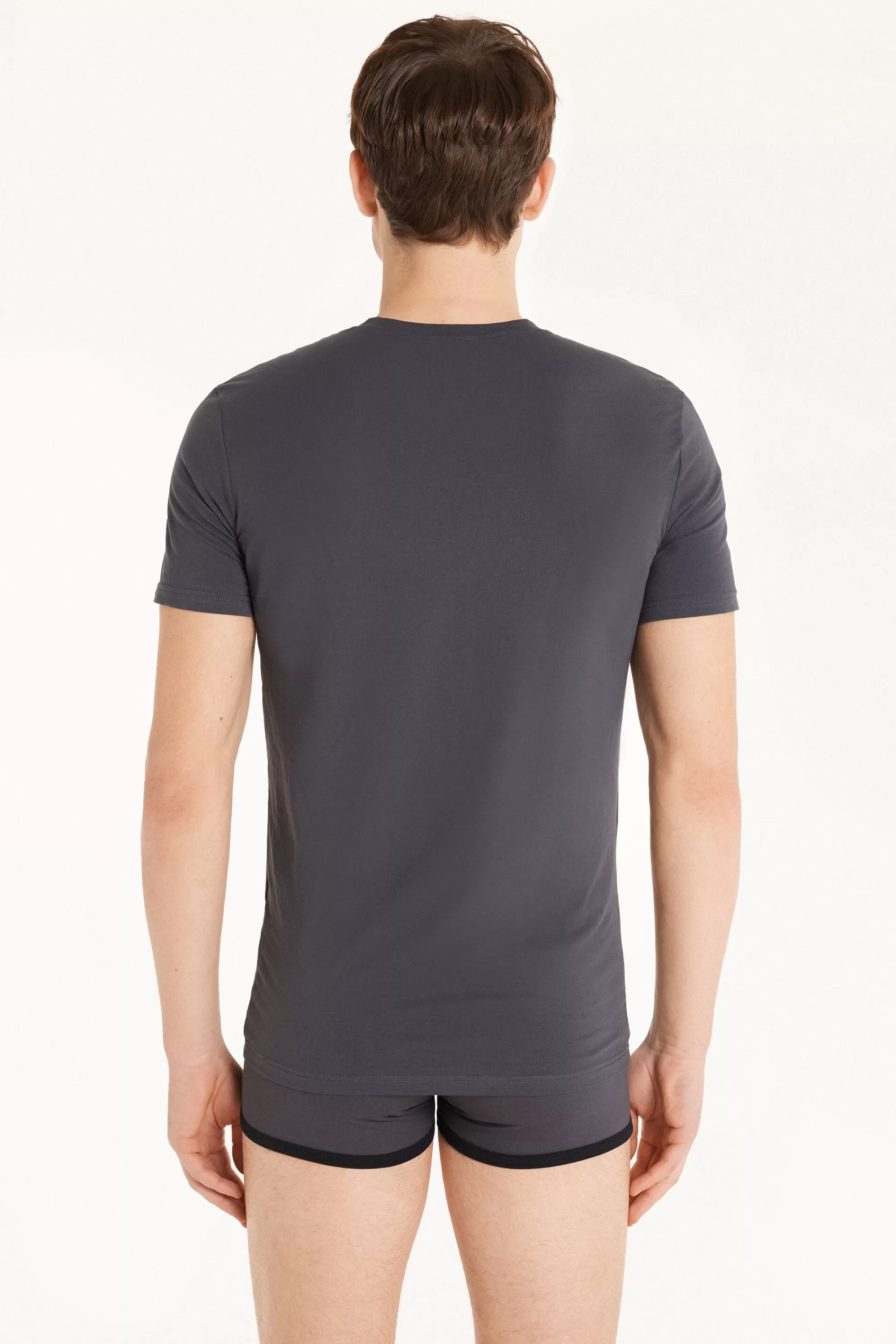 Sale T-Shirt In Cotone Elasticizzato - T-shirt E Magliette - Uomo | T-shirt e Magliette