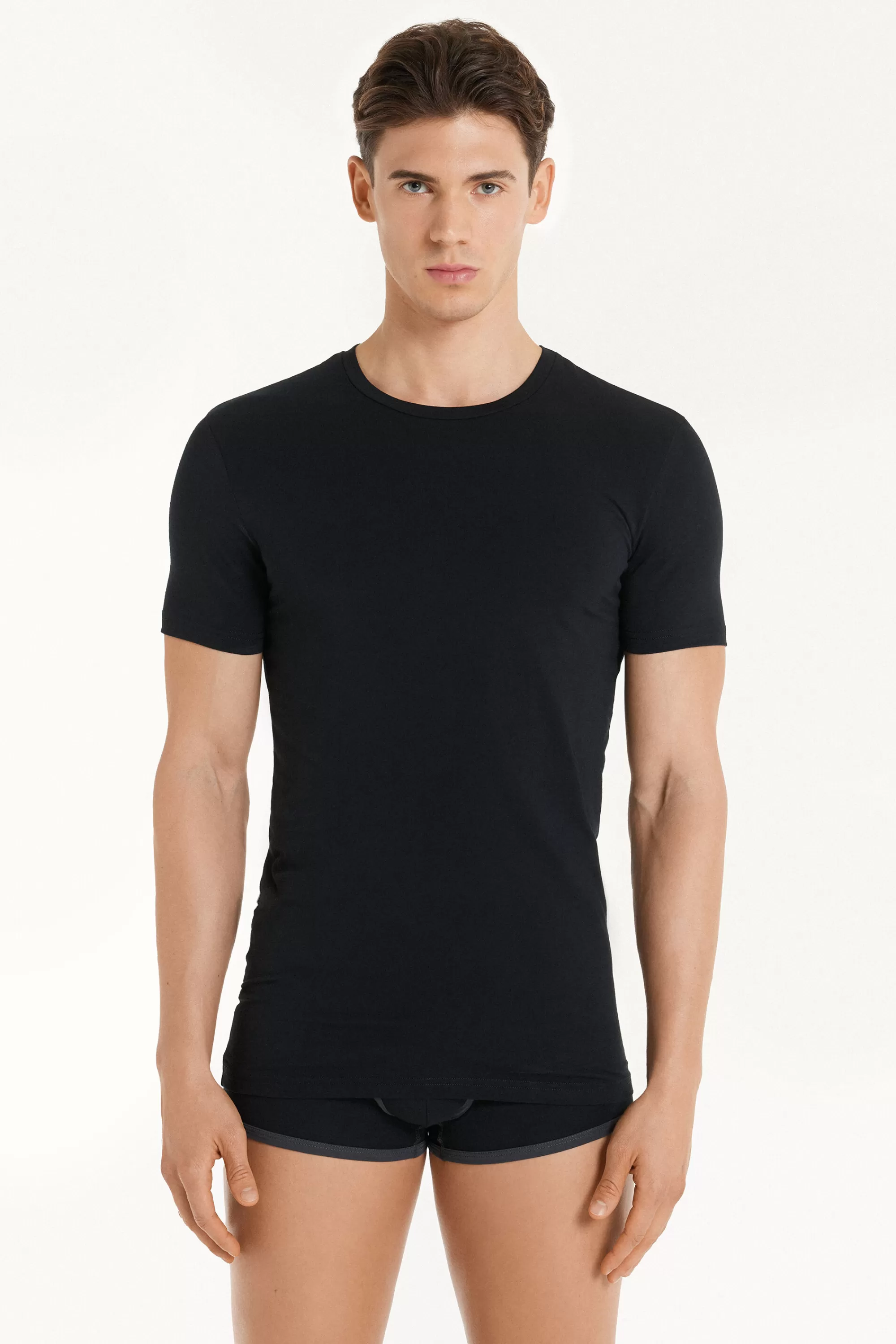 Best Sale T-Shirt In Cotone Elasticizzato - T-shirt E Magliette - Uomo | T-shirt e Magliette