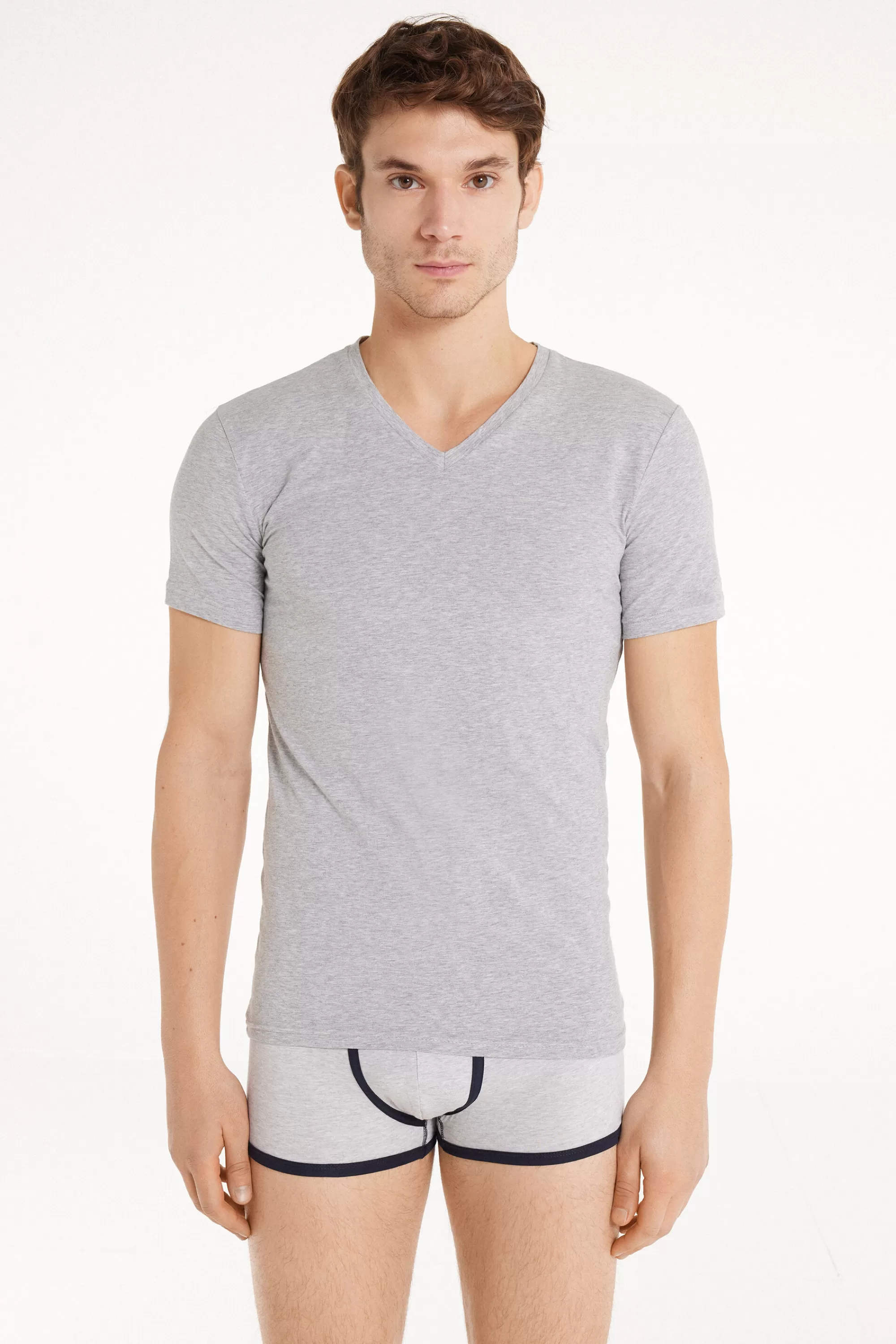 Best Sale T-Shirt In Cotone Elasticizzato - T-shirt E Magliette - Uomo | T-shirt e Magliette