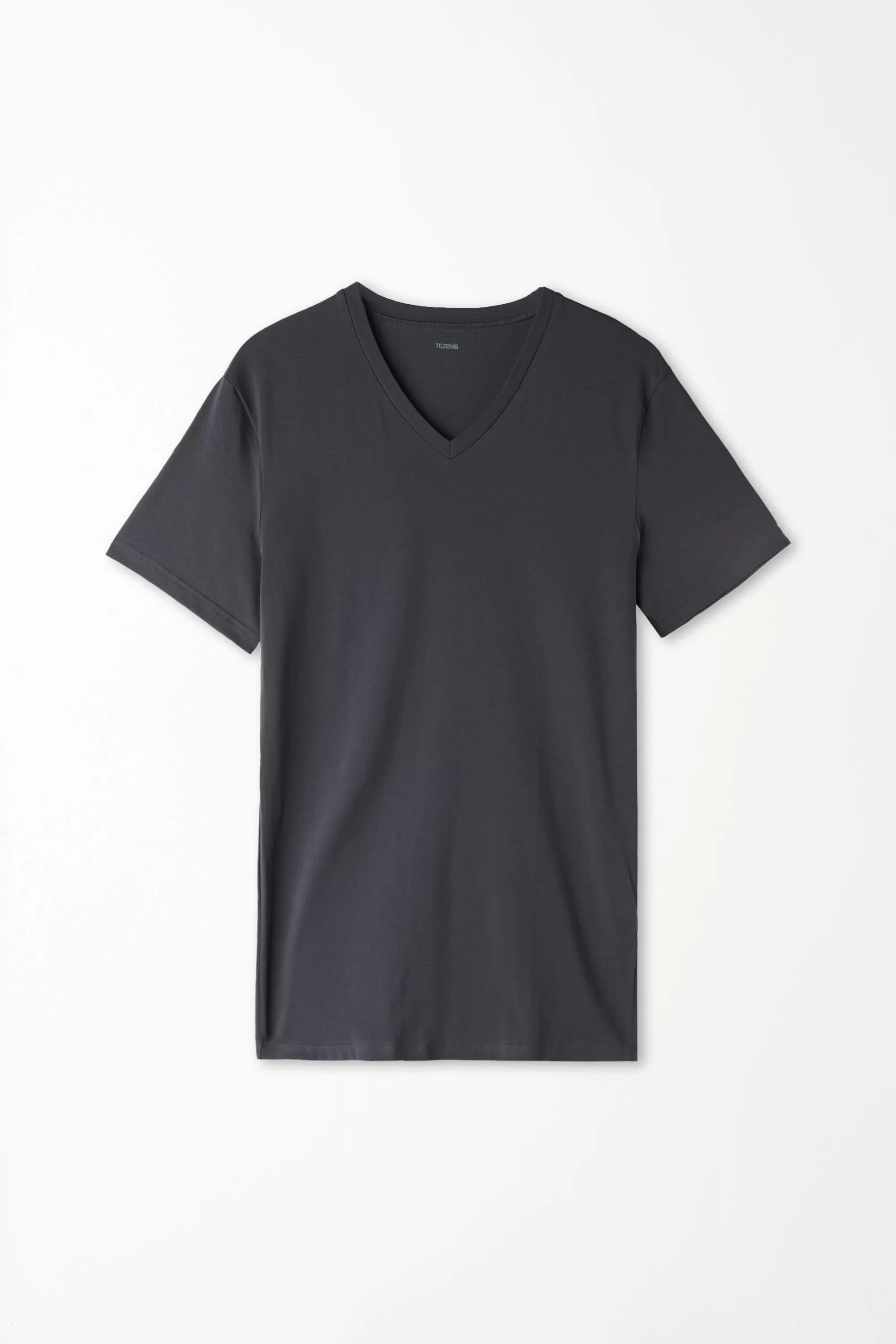 Flash Sale T-shirt Scollo A V In Cotone Elasticizzato - T-shirt E Magliette - Uomo | T-shirt e Magliette