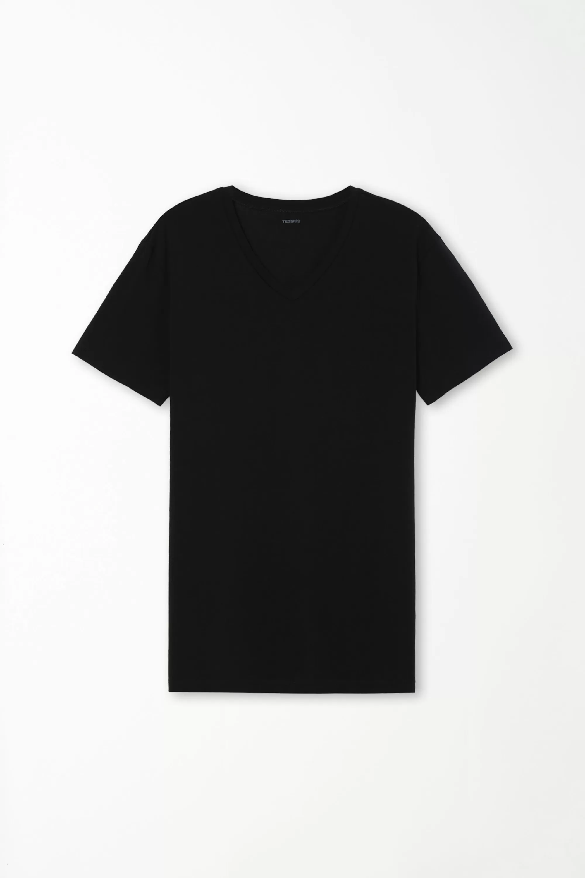 Sale T-shirt Scollo A V In Cotone Elasticizzato - T-shirt E Magliette - Uomo | T-shirt e Magliette