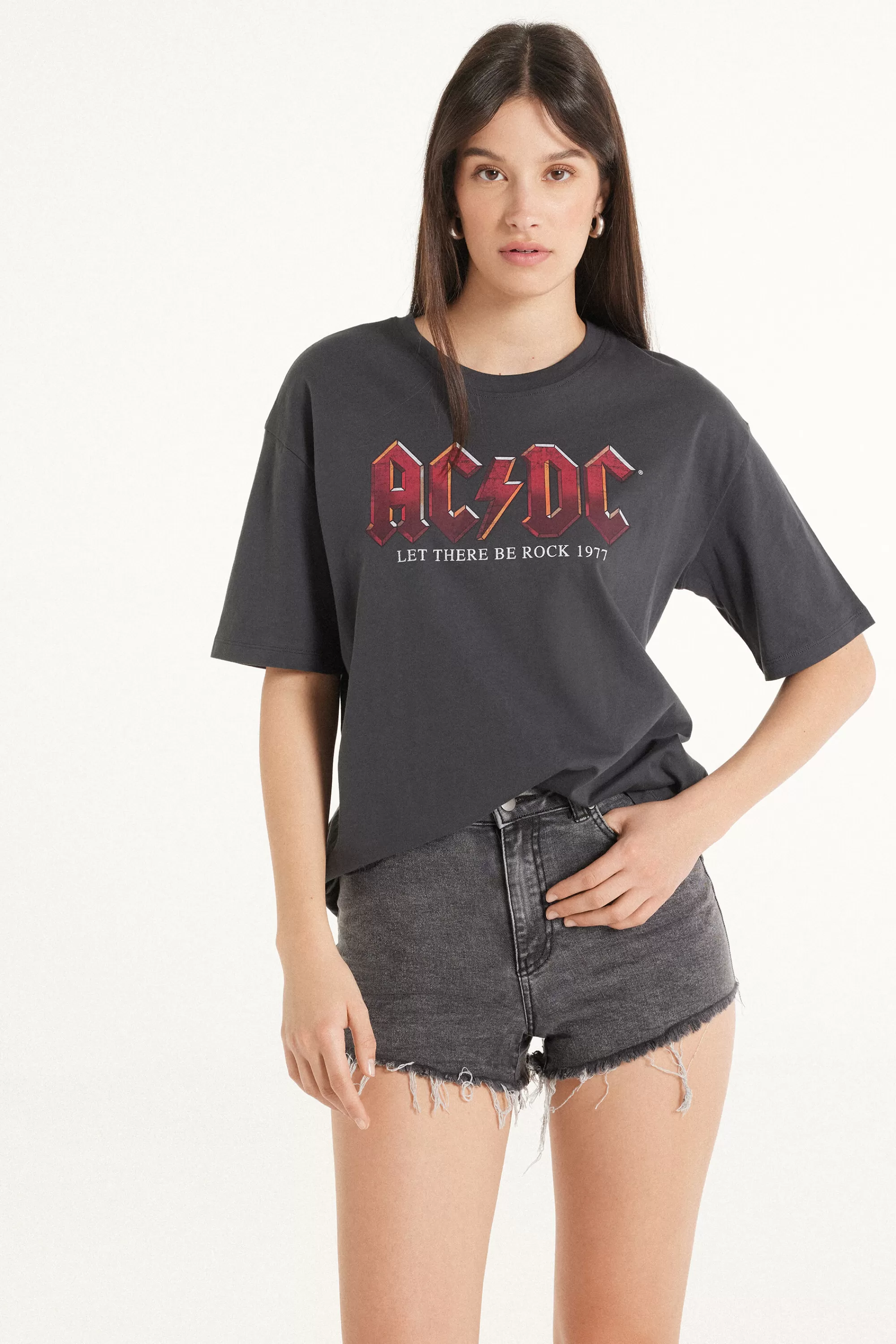 Sale T-Shirt Stampa AC/DC Unisex - Magliette Maniche Corte - Donna | Magliette maniche corte