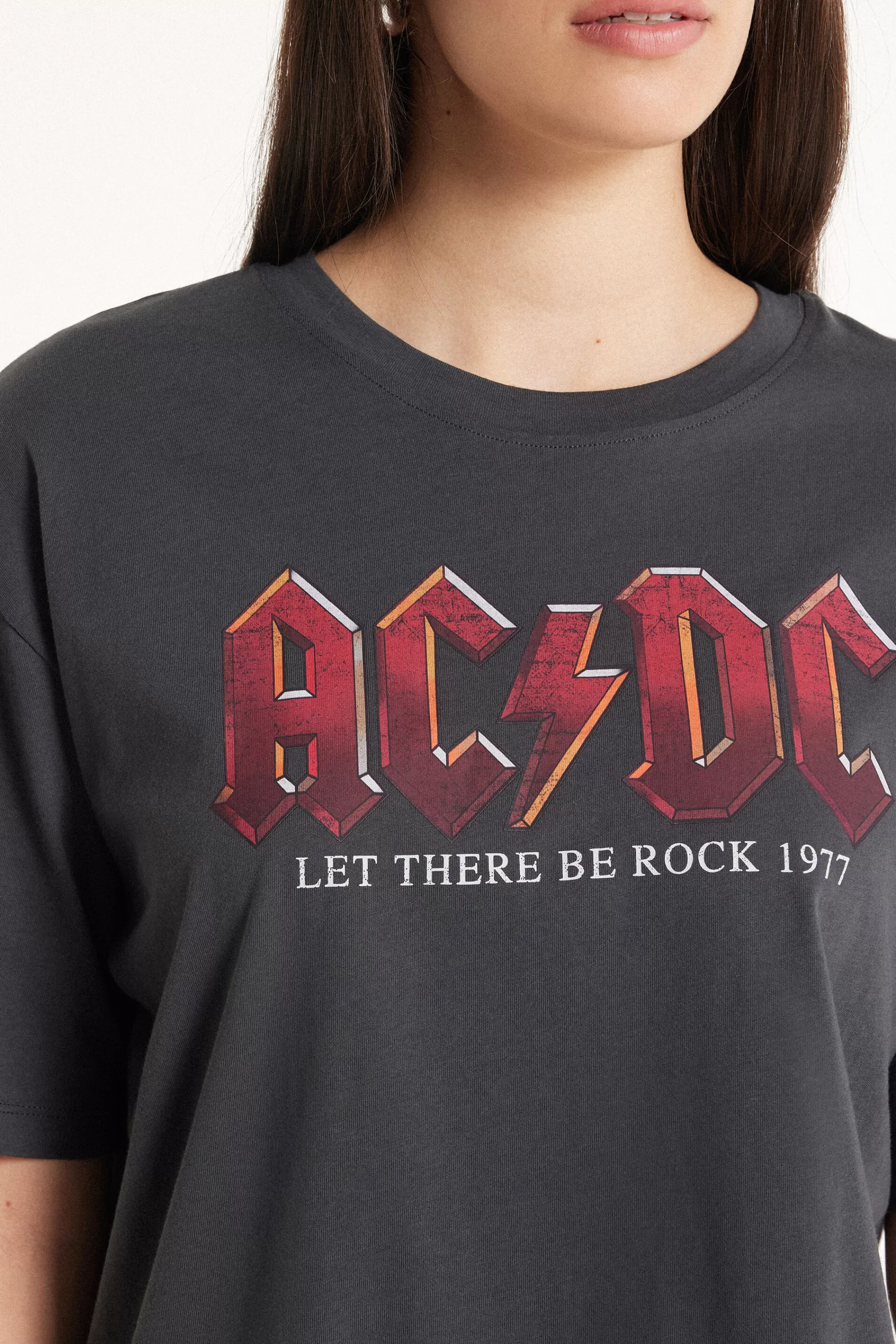 Sale T-Shirt Stampa AC/DC Unisex - Magliette Maniche Corte - Donna | Magliette maniche corte