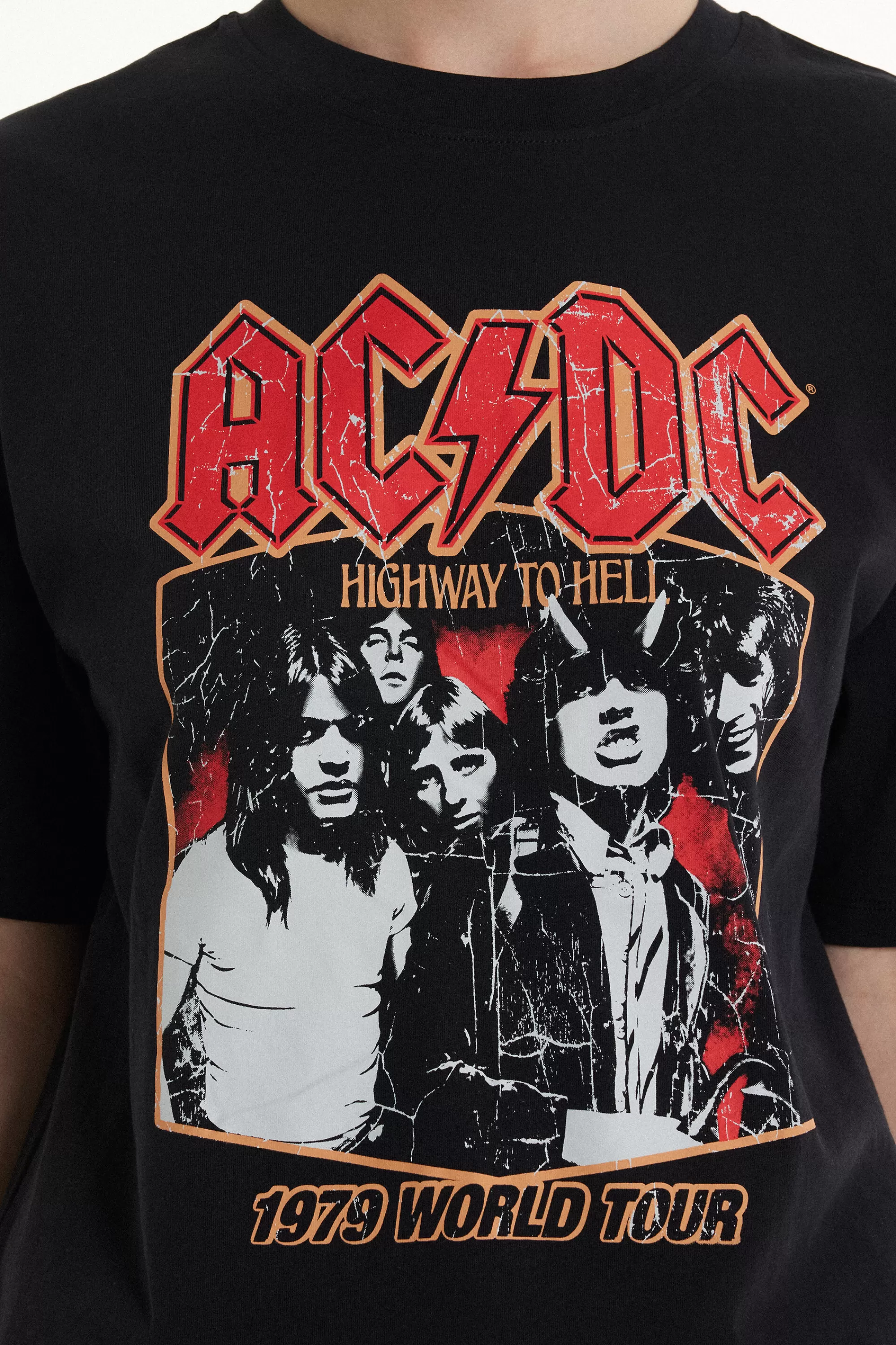Hot T-Shirt Stampa AC/DC Unisex - Magliette Maniche Corte - Donna | Magliette maniche corte