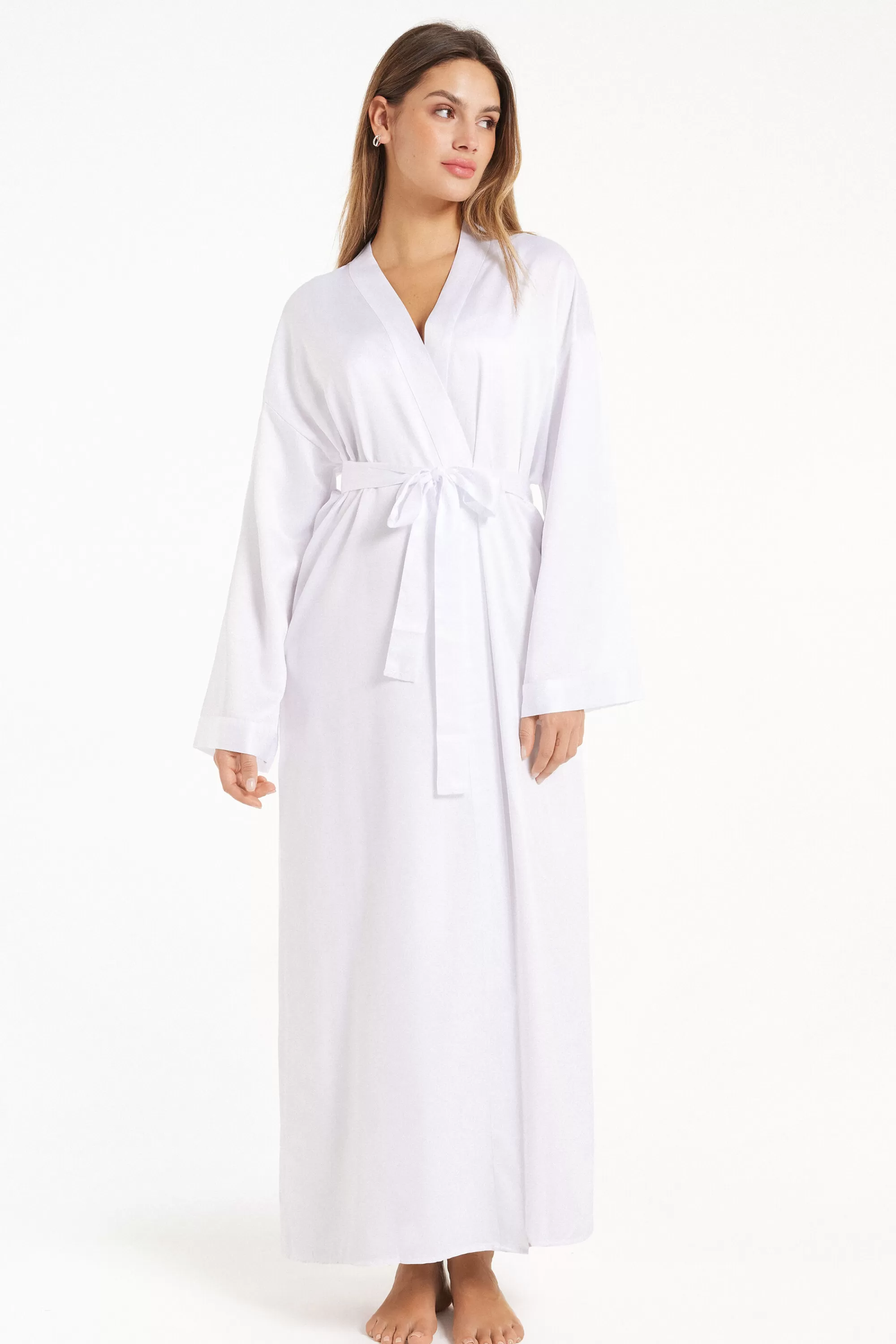 Hot Vestaglia Lunga In Raso Pretty Bride - Camicie Da Notte E Vestaglie - Donna | Camicie da notte e Vestaglie | Sposa