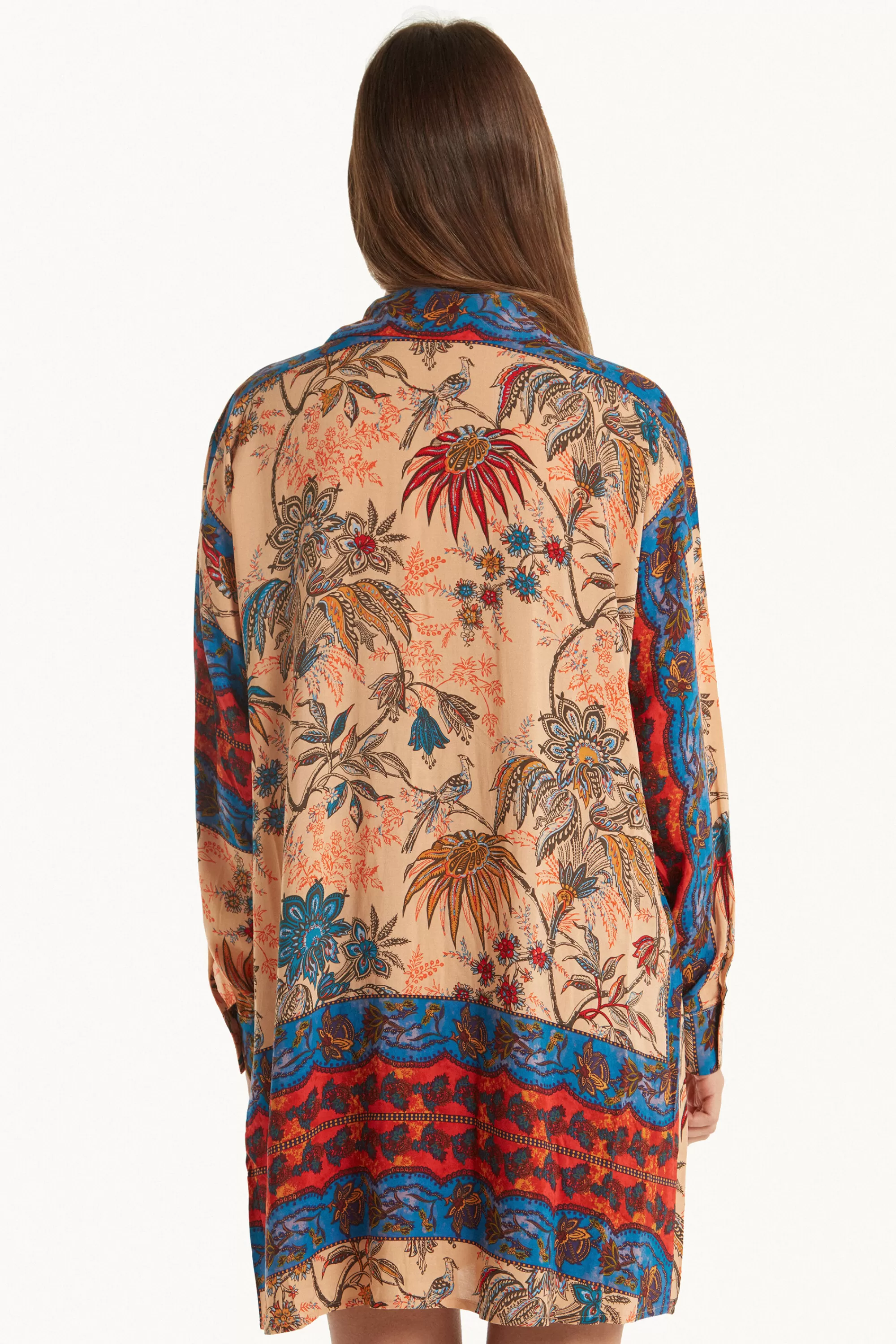 Flash Sale Vestito Camicia Manica Lunga In Tela Viscosa - Vestiti E Tute - Donna | Vestiti e Tute