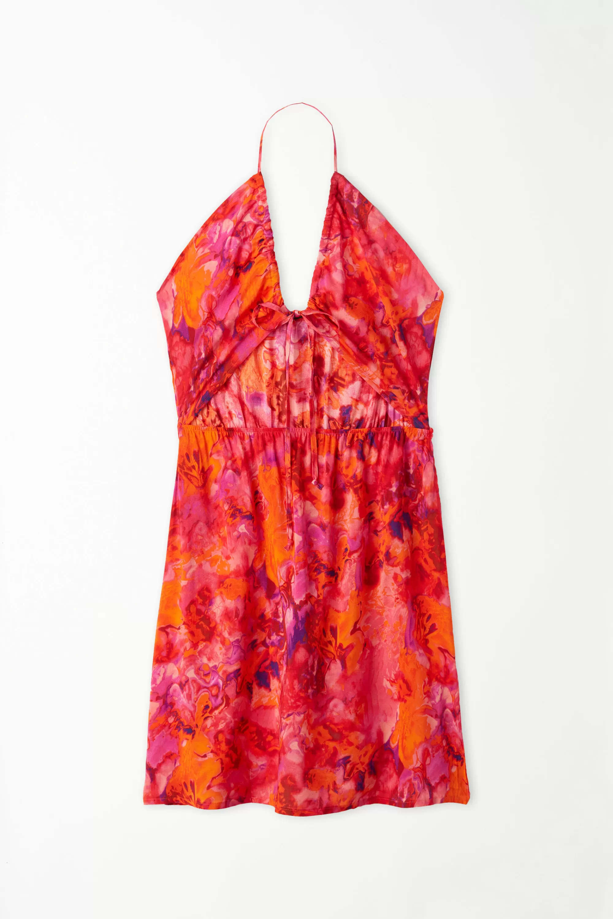 Flash Sale Vestito Corto Fascia Coulisse In Tela Viscosa - Vestiti E Tute - Donna | Vestiti e Tute