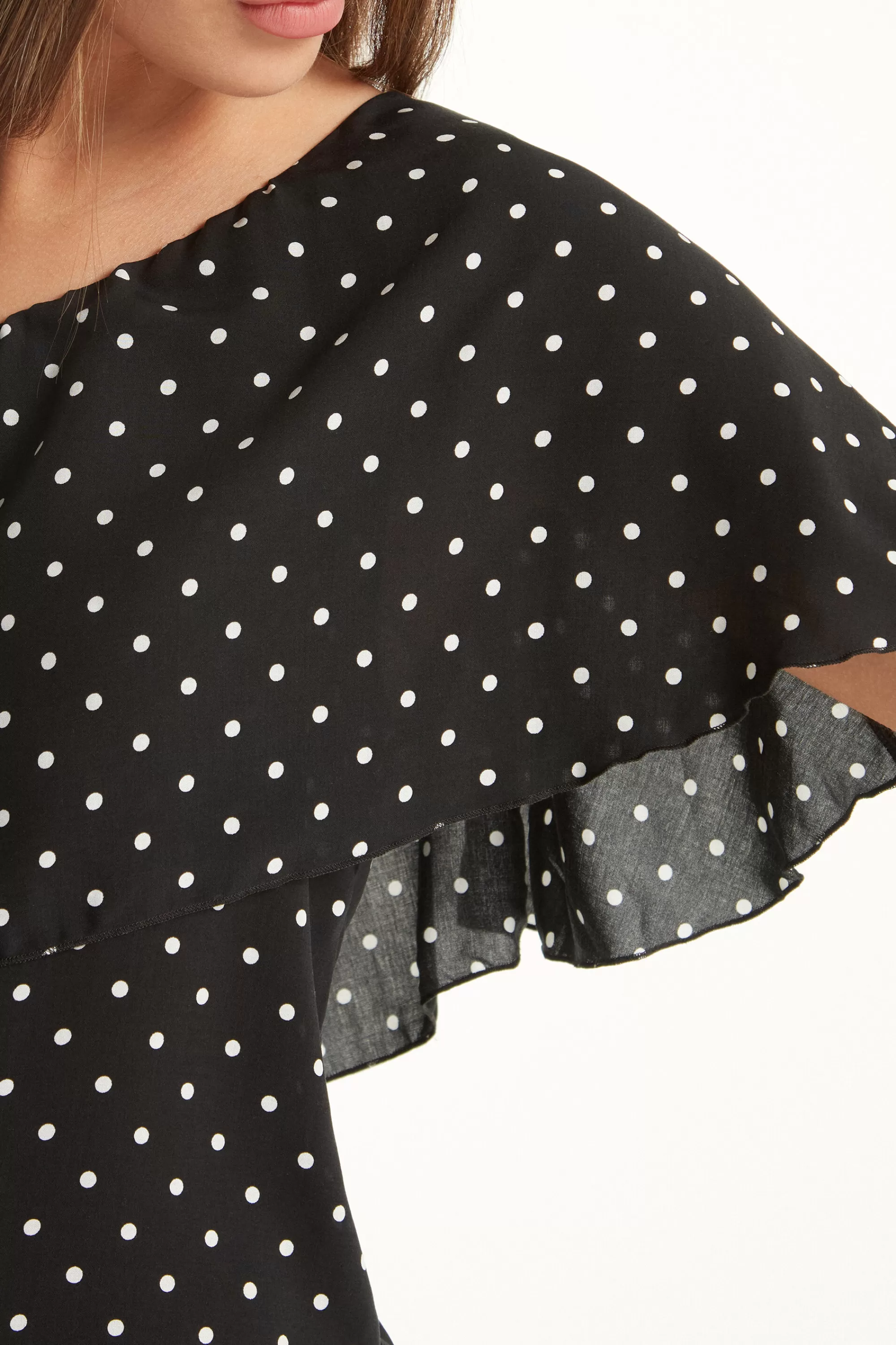 Clearance Vestito Corto Monospalla Tela Viscosa - Vestiti E Tute - Donna | Vestiti e Tute