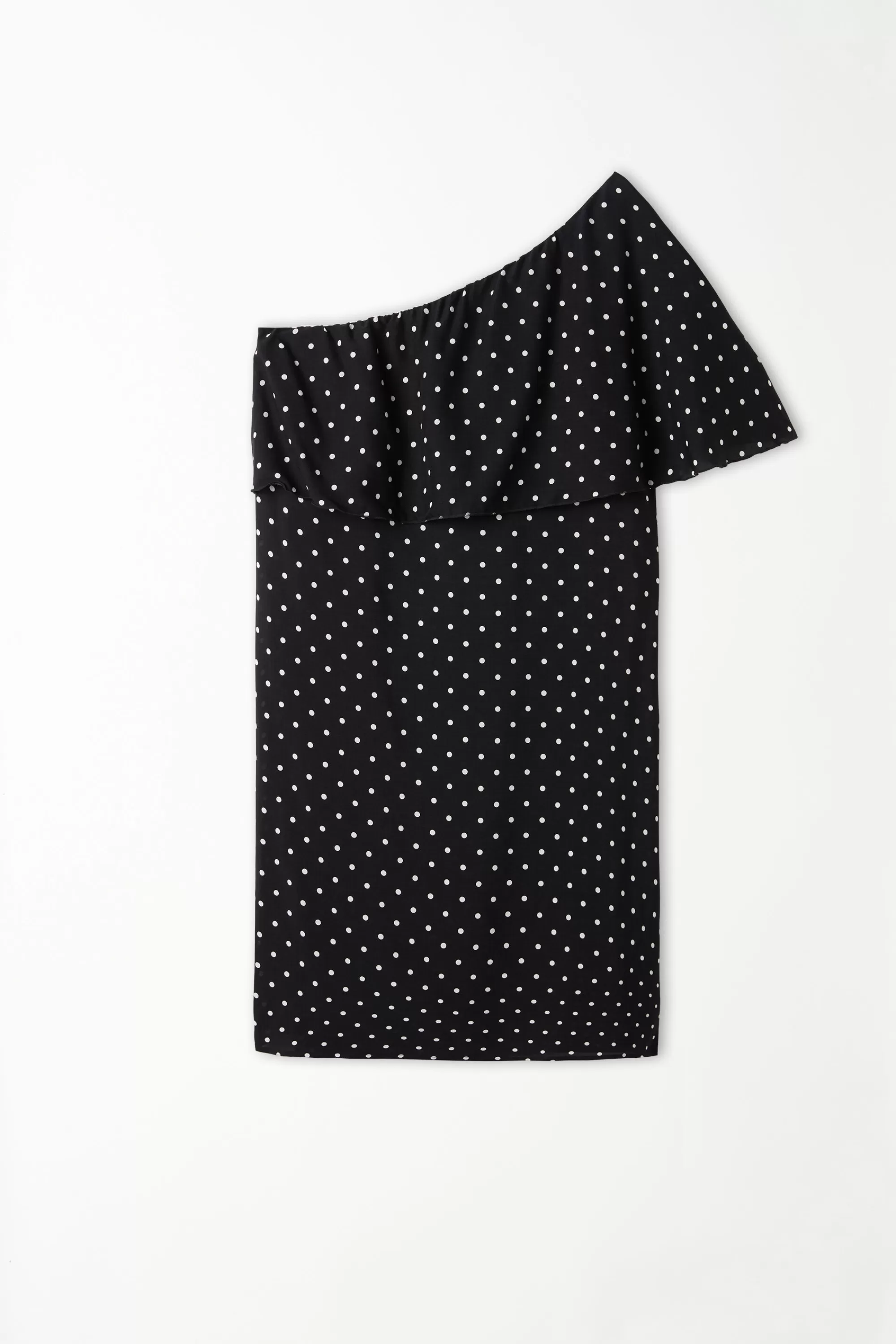 Clearance Vestito Corto Monospalla Tela Viscosa - Vestiti E Tute - Donna | Vestiti e Tute
