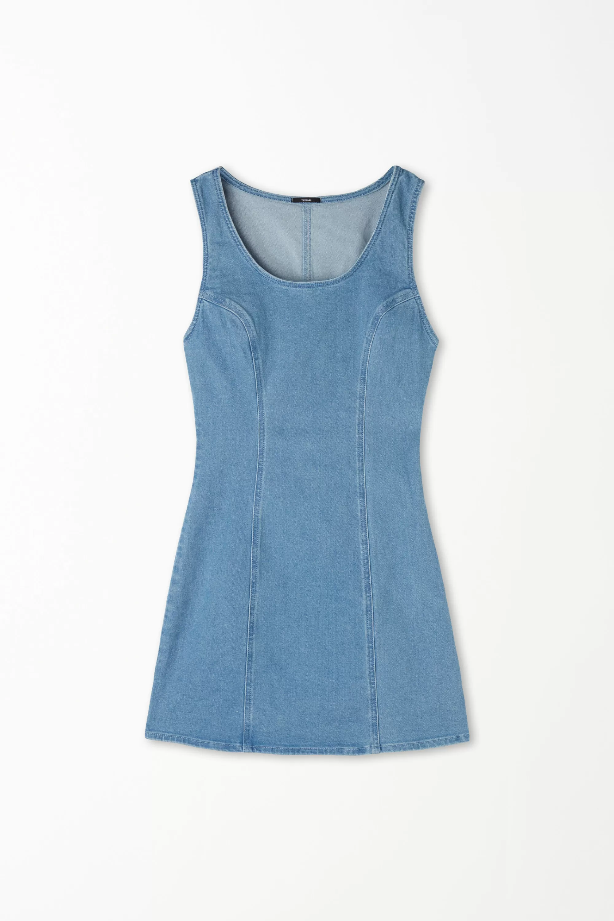 Cheap Vestito Corto Senza Maniche Denim - Vestiti E Tute - Donna | Vestiti e Tute