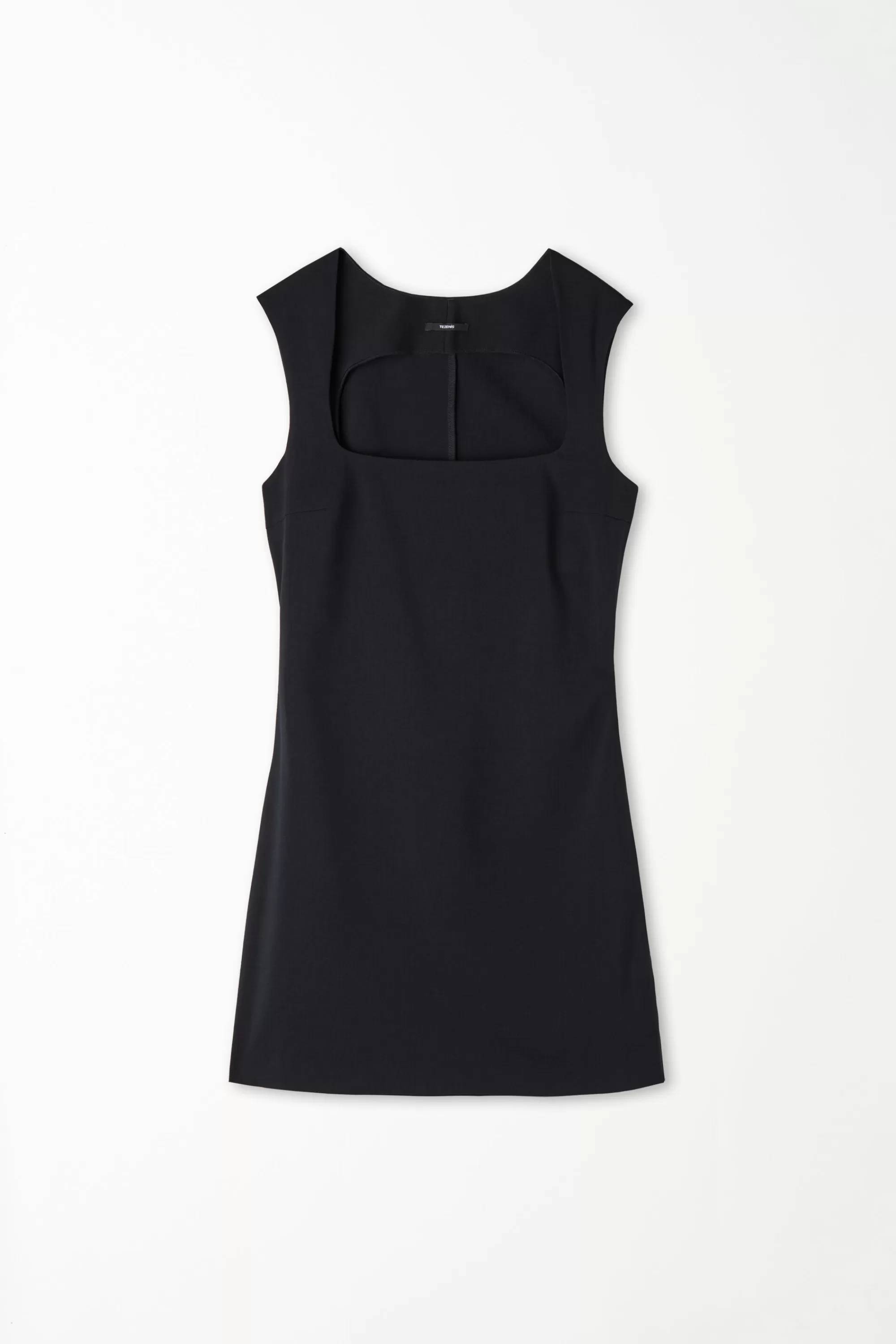 Best Sale Vestito Tubino Corto Senza Maniche In Tela - Vestiti E Tute - Donna | Vestiti e Tute